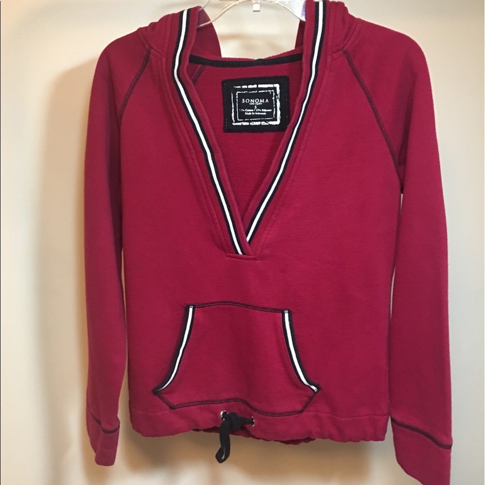 Red sweatshirt
